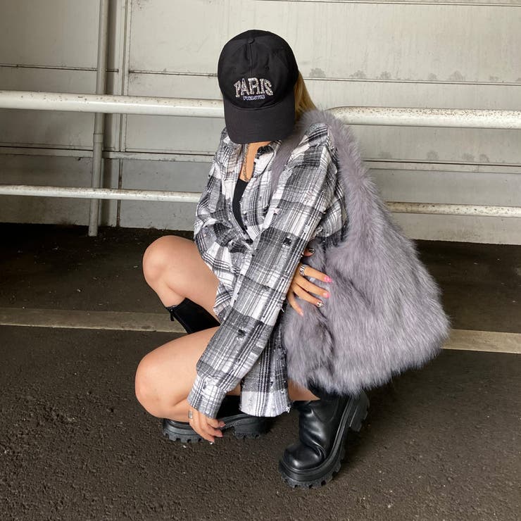 フェイクファーポーチ付きバッグ | non-hedge  | 詳細画像31 