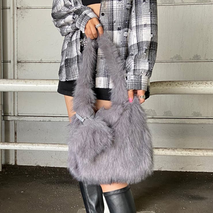 フェイクファーポーチ付きバッグ | non-hedge  | 詳細画像32 