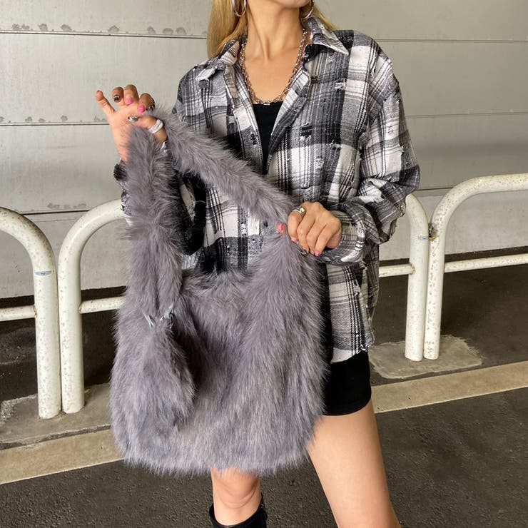 フェイクファーポーチ付きバッグ | non-hedge  | 詳細画像36 