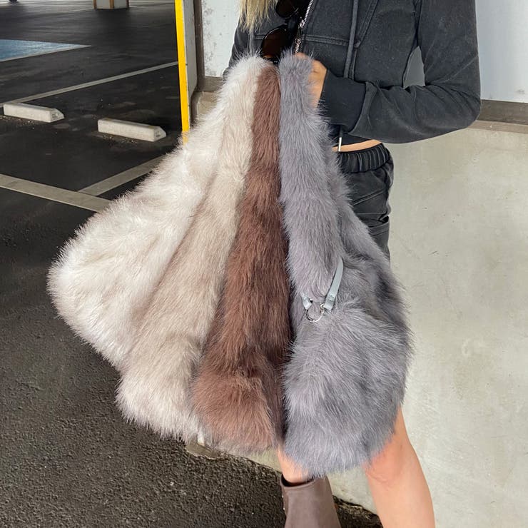 フェイクファーポーチ付きバッグ | non-hedge  | 詳細画像42 