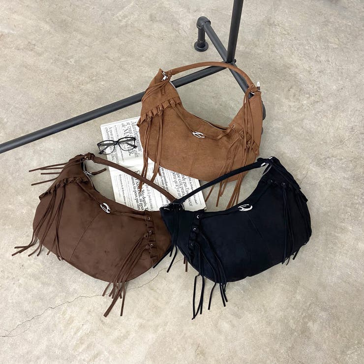 フェイクスウェードフリンジバッグ | non-hedge  | 詳細画像29 