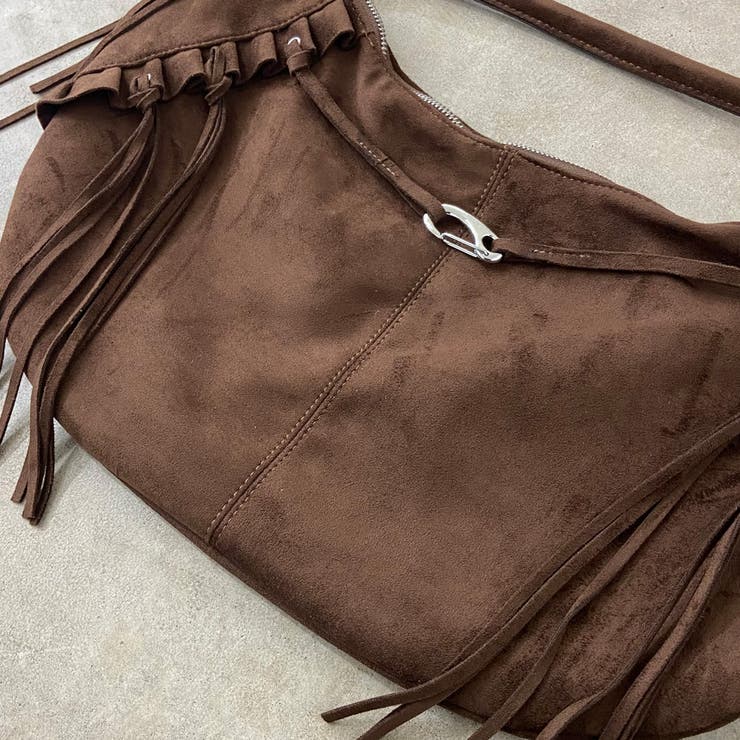 フェイクスウェードフリンジバッグ | non-hedge  | 詳細画像47 