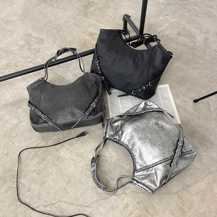 ソフト合成皮革ムラトートバッグ | non-hedge  | 詳細画像1 