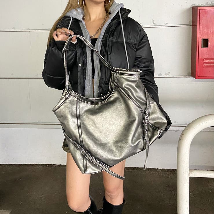 ソフト合成皮革ムラトートバッグ | non-hedge  | 詳細画像14 