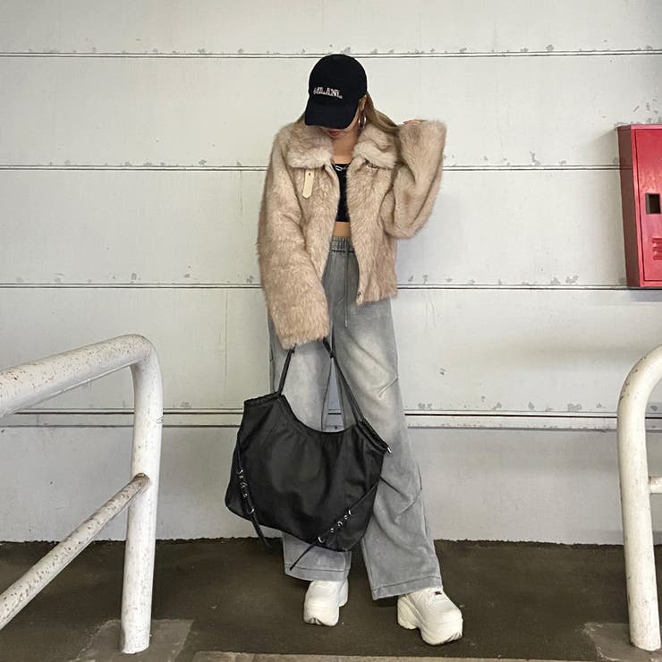 ソフト合成皮革ムラトートバッグ | non-hedge  | 詳細画像2 