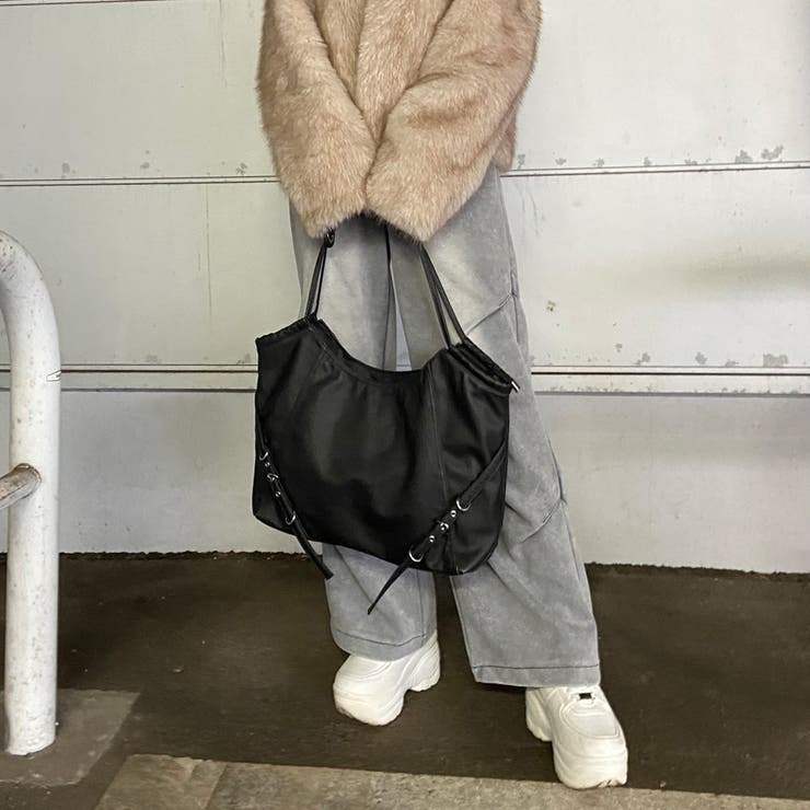 ソフト合成皮革ムラトートバッグ | non-hedge  | 詳細画像3 