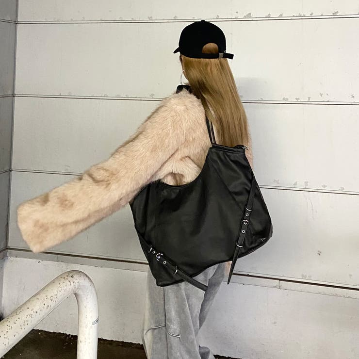 ソフト合成皮革ムラトートバッグ | non-hedge  | 詳細画像5 