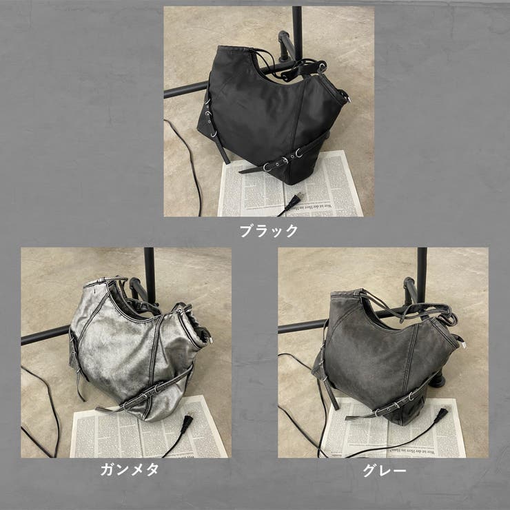 ソフト合成皮革ムラトートバッグ | non-hedge  | 詳細画像53 