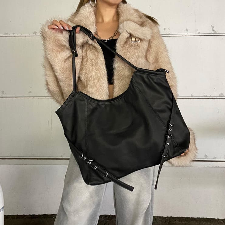 ソフト合成皮革ムラトートバッグ | non-hedge  | 詳細画像7 