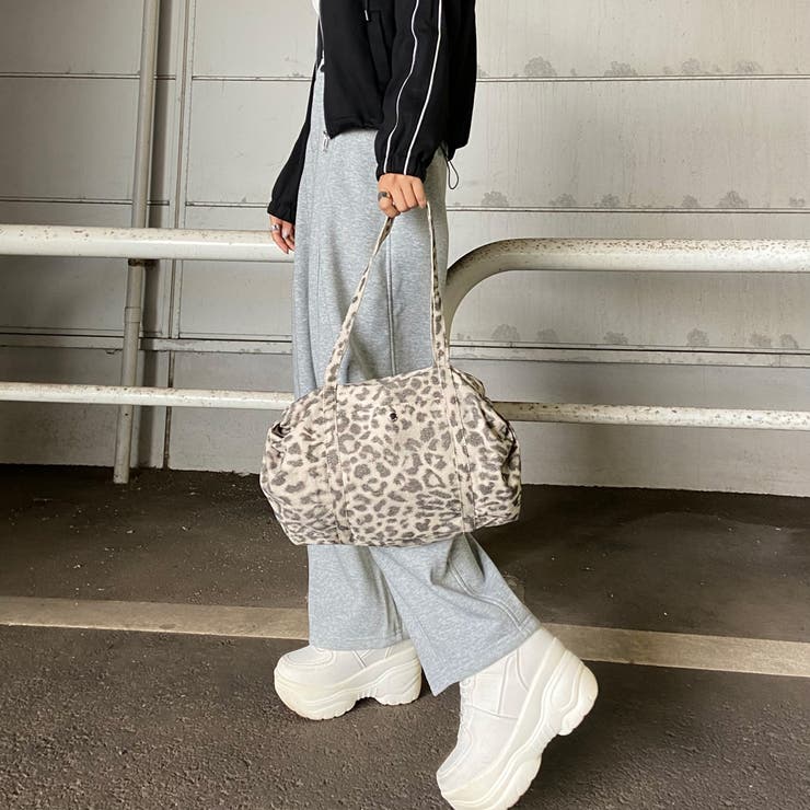 ヒョウ柄ボストンバッグ | non-hedge  | 詳細画像18 