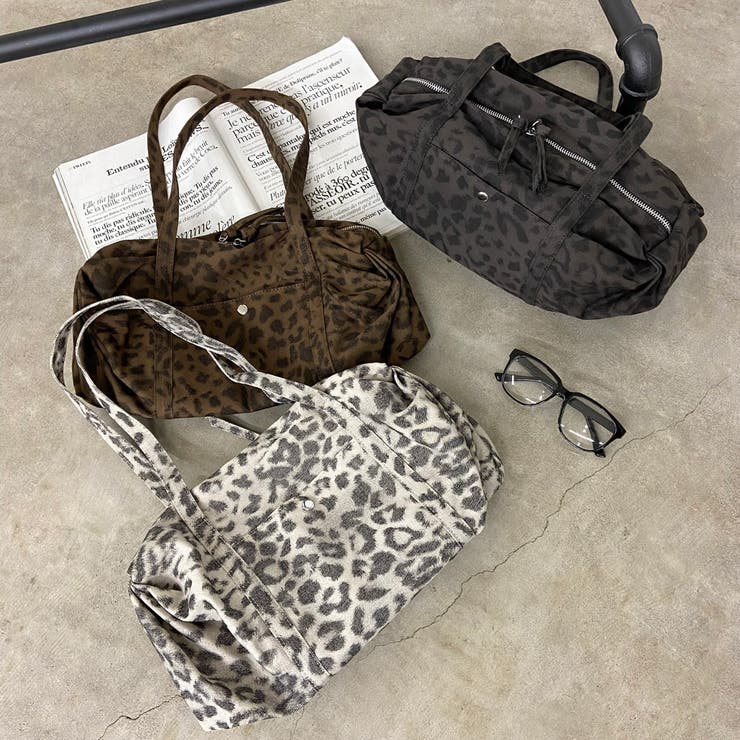 ヒョウ柄ボストンバッグ | non-hedge  | 詳細画像26 