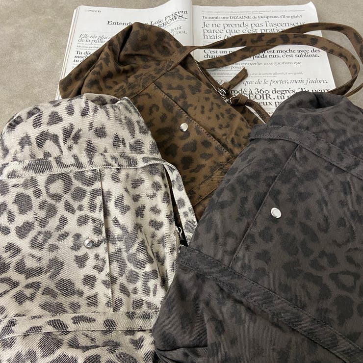 ヒョウ柄ボストンバッグ | non-hedge  | 詳細画像27 