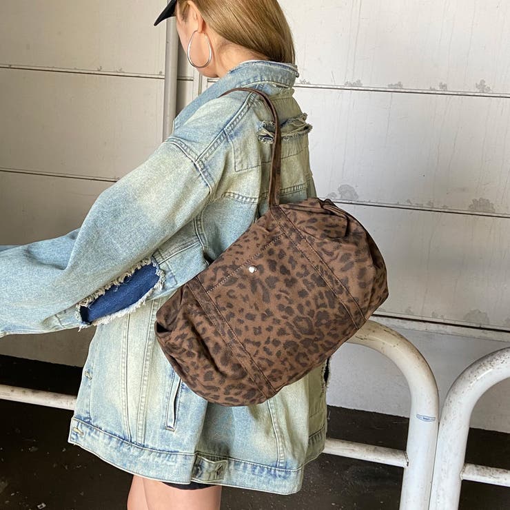 ヒョウ柄ボストンバッグ | non-hedge  | 詳細画像7 