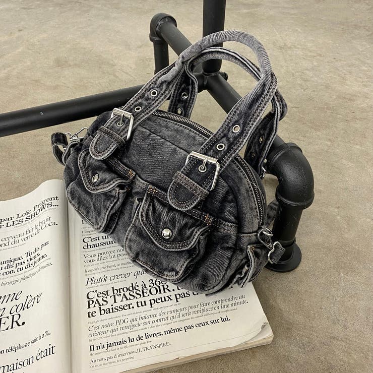 ブラック | デニムミニバッグ | non-hedge 