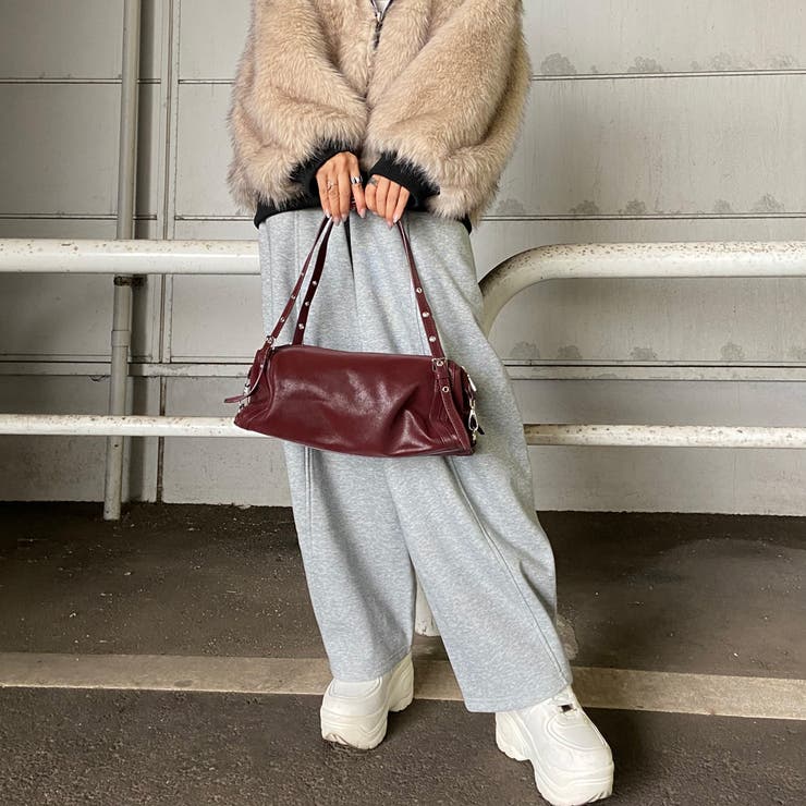 合成皮革ボストンバッグ | non-hedge  | 詳細画像10 