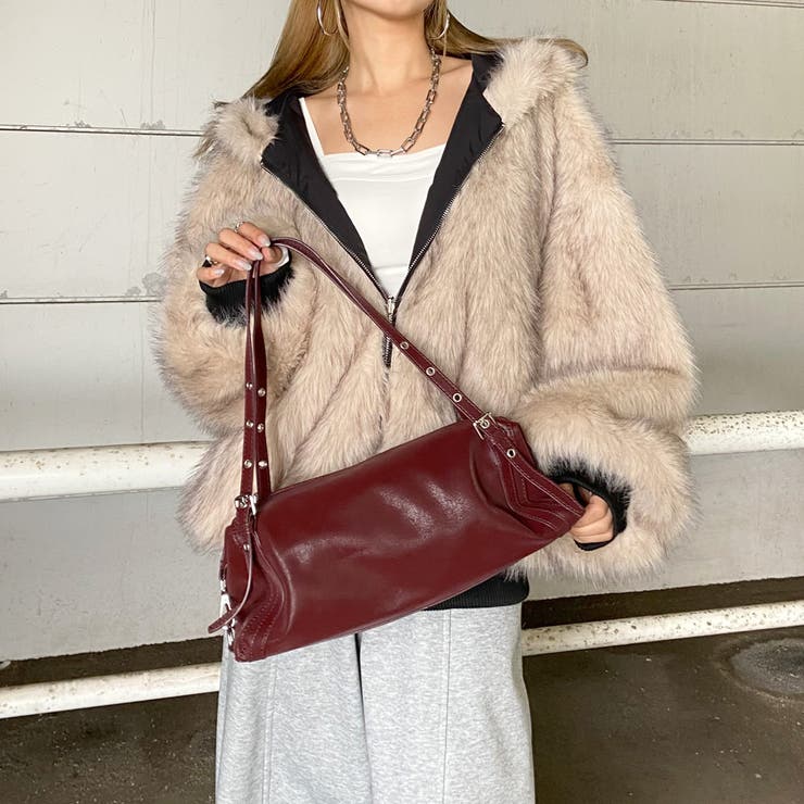 合成皮革ボストンバッグ | non-hedge  | 詳細画像12 