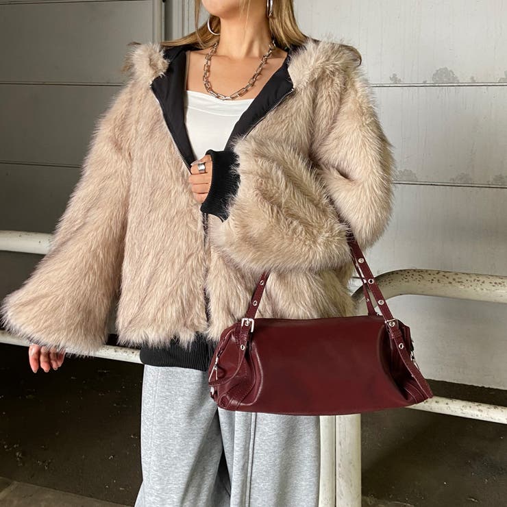 合成皮革ボストンバッグ | non-hedge  | 詳細画像13 