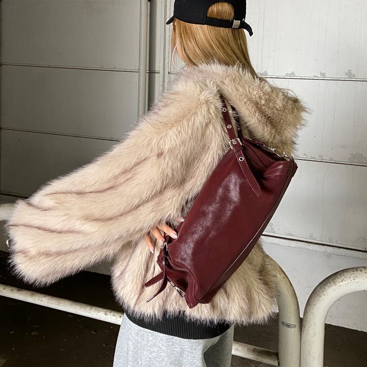 合成皮革ボストンバッグ | non-hedge  | 詳細画像15 