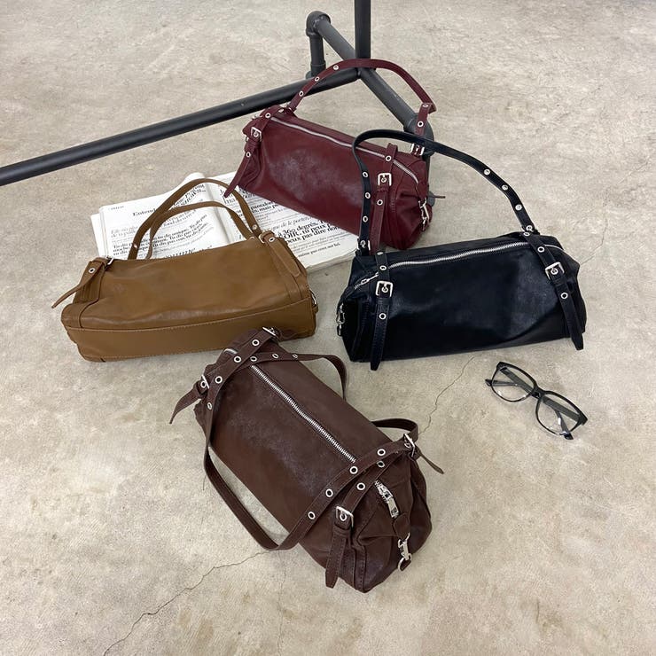 合成皮革ボストンバッグ | non-hedge  | 詳細画像26 