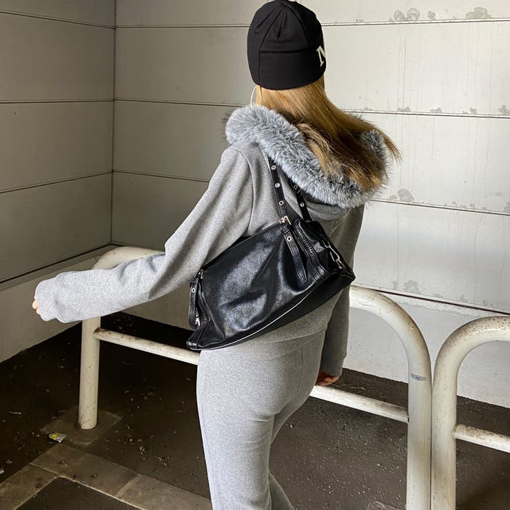 合成皮革ボストンバッグ | non-hedge  | 詳細画像5 