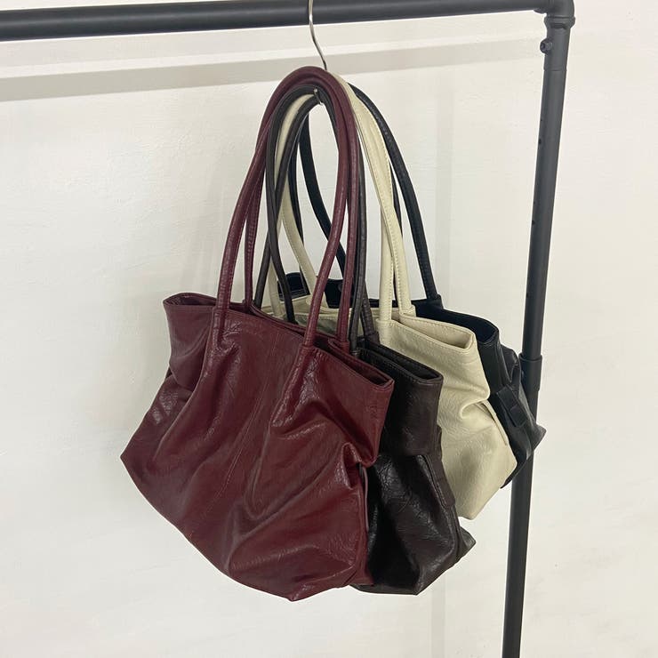 合成皮革サイドドロストトートバッグ | non-hedge  | 詳細画像24 