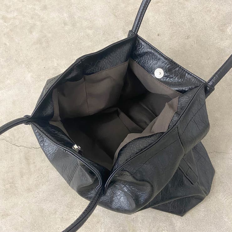 合成皮革サイドドロストトートバッグ | non-hedge  | 詳細画像34 