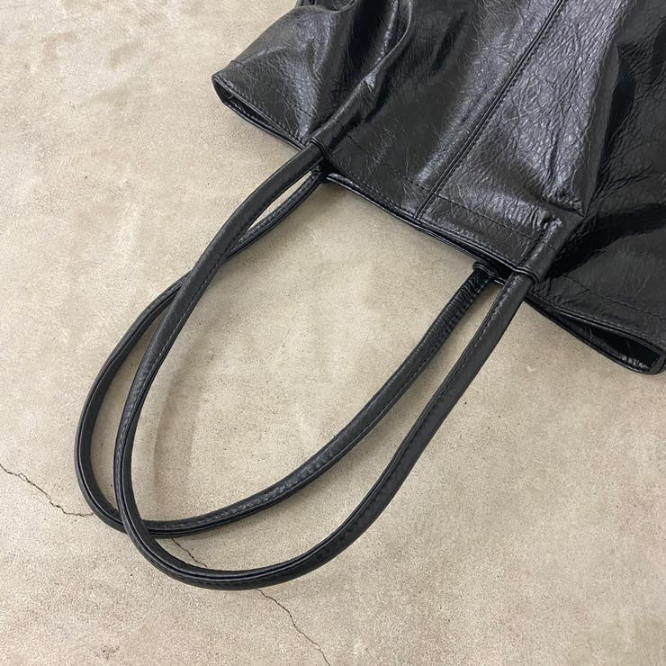 合成皮革サイドドロストトートバッグ | non-hedge  | 詳細画像37 