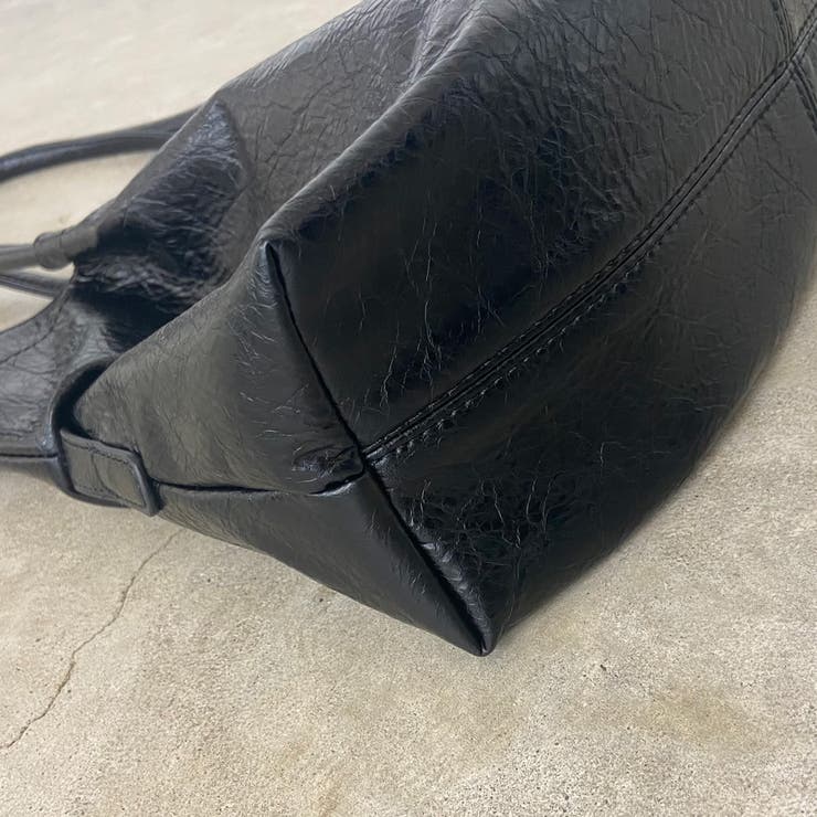 合成皮革サイドドロストトートバッグ | non-hedge  | 詳細画像39 