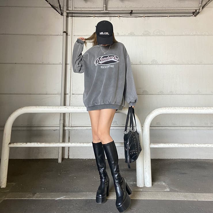 合成皮革スタッズボストンバッグ | non-hedge  | 詳細画像2 