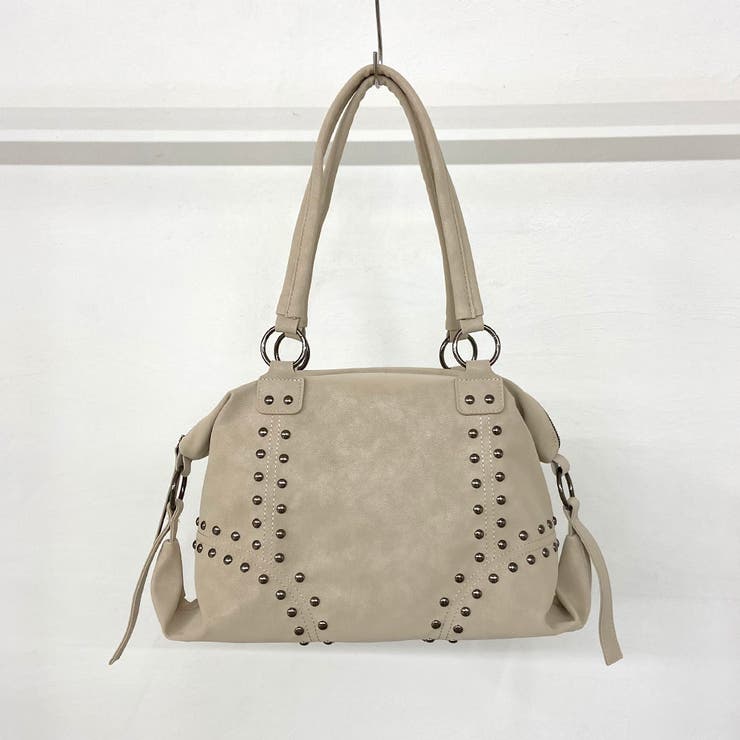 合成皮革スタッズボストンバッグ | non-hedge  | 詳細画像35 