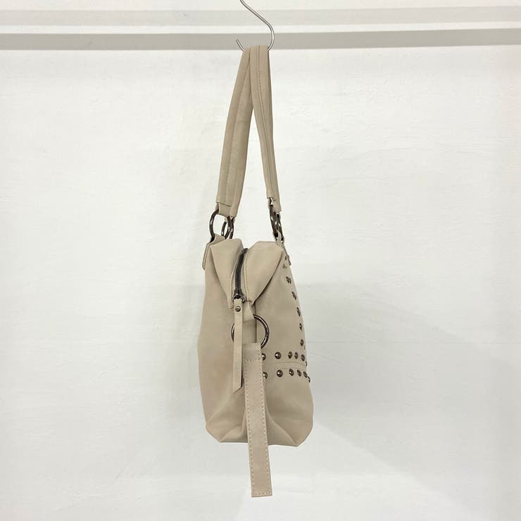 合成皮革スタッズボストンバッグ | non-hedge  | 詳細画像36 