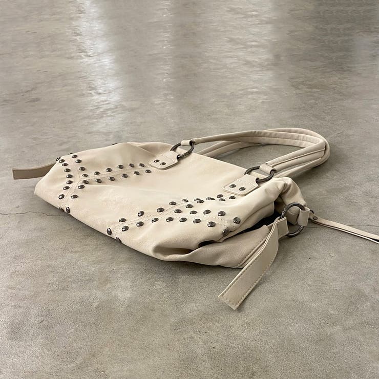 合成皮革スタッズボストンバッグ | non-hedge  | 詳細画像38 