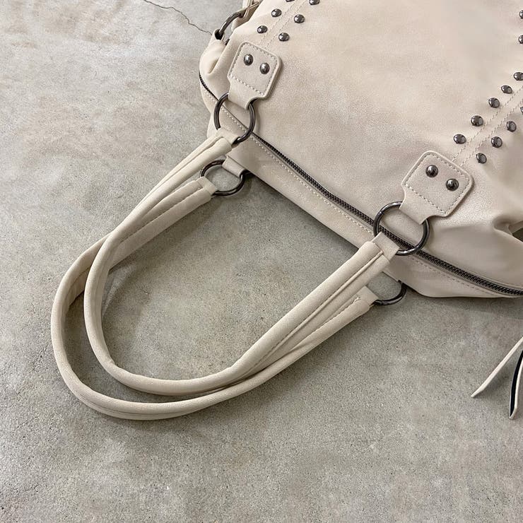 合成皮革スタッズボストンバッグ | non-hedge  | 詳細画像44 