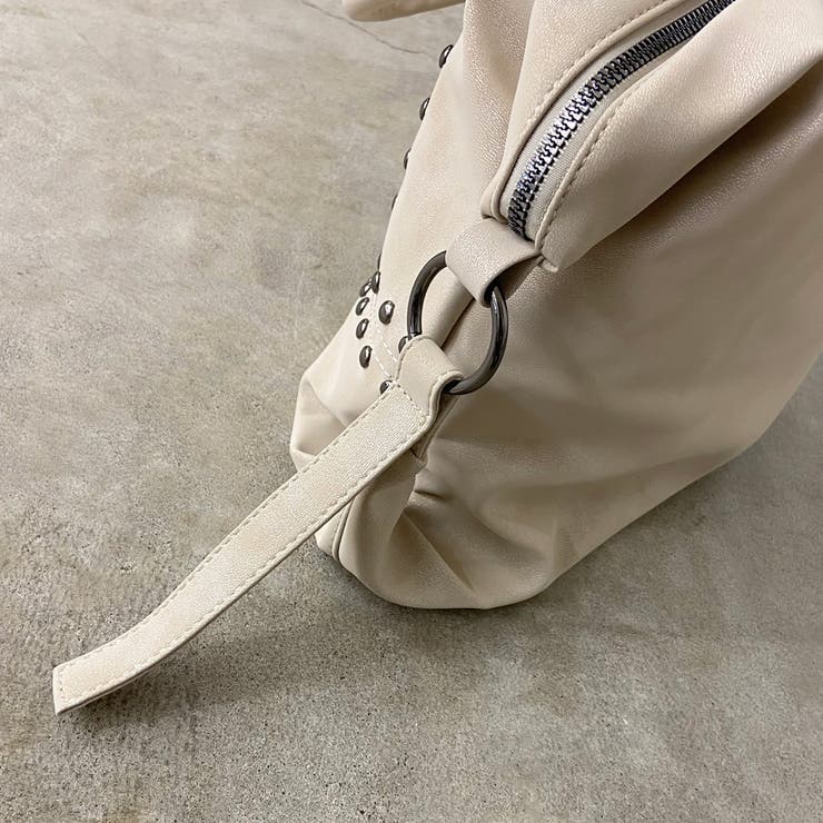 合成皮革スタッズボストンバッグ | non-hedge  | 詳細画像48 