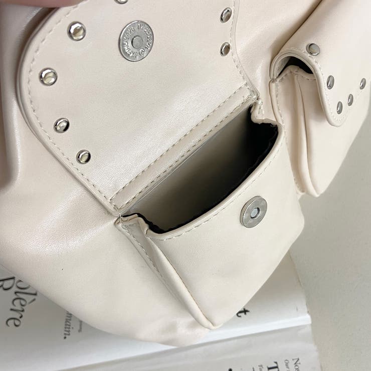 スタッズ合成皮革リュックサック | non-hedge  | 詳細画像46 