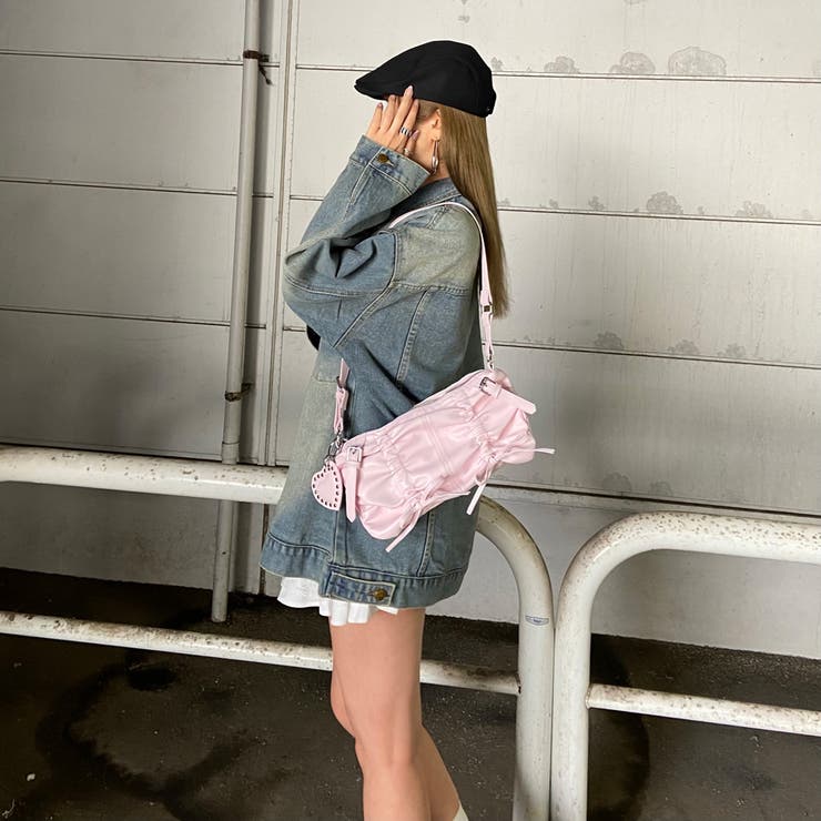 ドロストハートチャーム付きバッグ | non-hedge  | 詳細画像22 