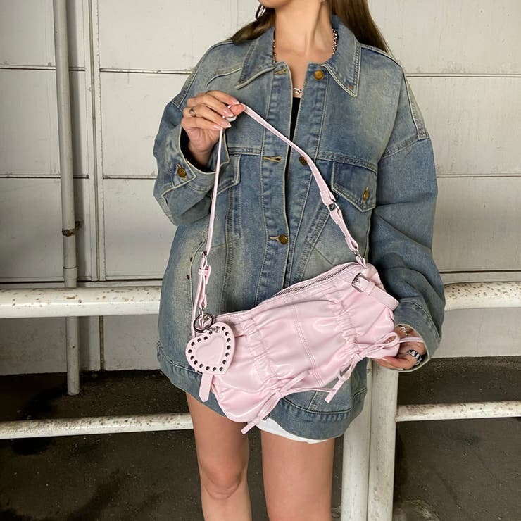 ドロストハートチャーム付きバッグ | non-hedge  | 詳細画像25 