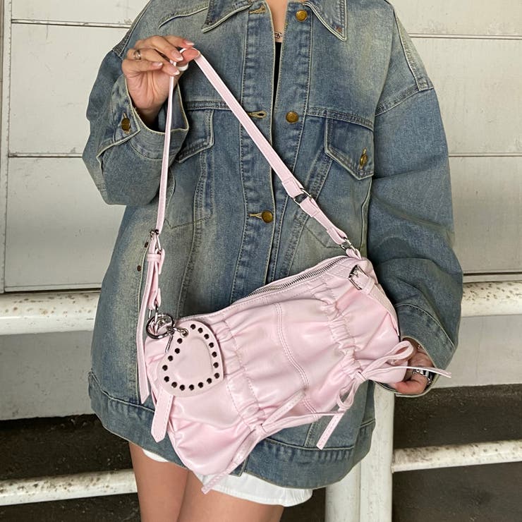 ドロストハートチャーム付きバッグ | non-hedge  | 詳細画像26 