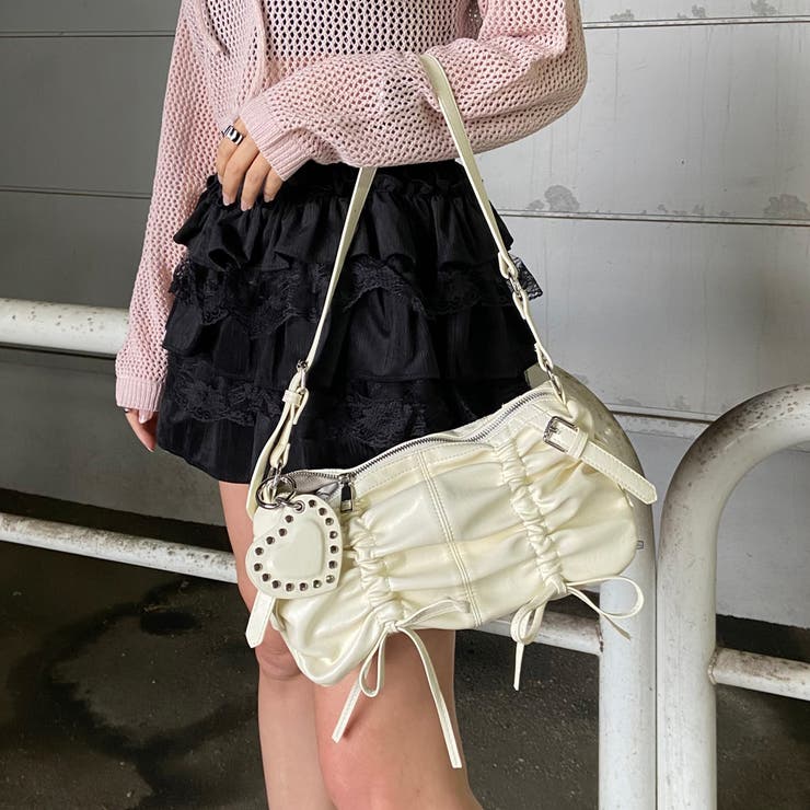 ドロストハートチャーム付きバッグ | non-hedge  | 詳細画像35 