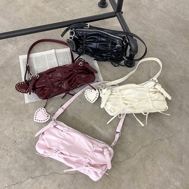 ドロストハートチャーム付きバッグ | non-hedge  | 詳細画像39 