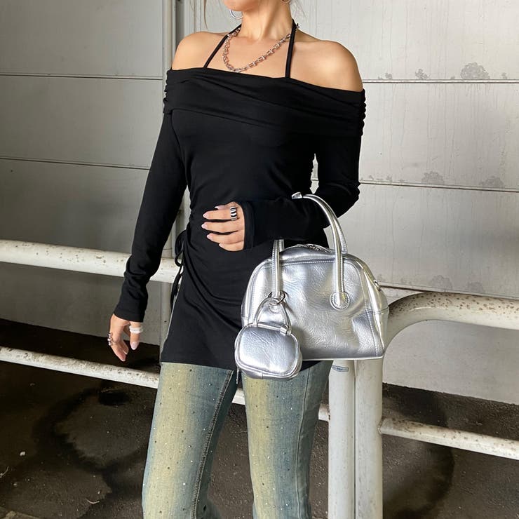 チャーム付きミニボストンバッグ | non-hedge  | 詳細画像15 