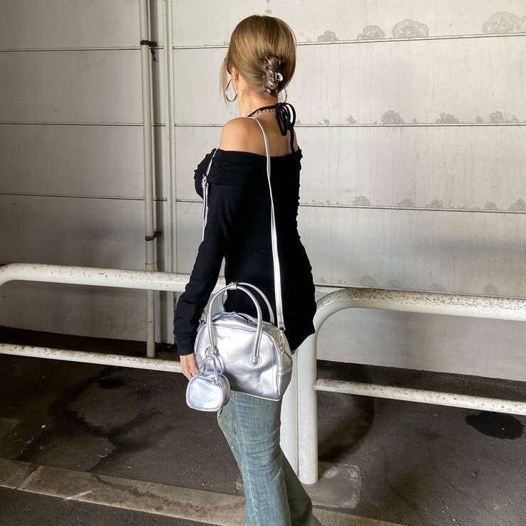 チャーム付きミニボストンバッグ | non-hedge  | 詳細画像18 