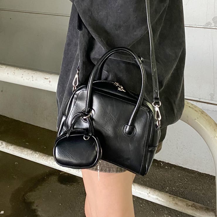 チャーム付きミニボストンバッグ | non-hedge  | 詳細画像22 