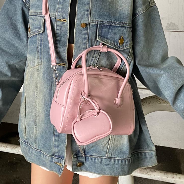 チャーム付きミニボストンバッグ | non-hedge  | 詳細画像4 