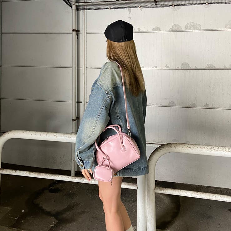 チャーム付きミニボストンバッグ | non-hedge  | 詳細画像5 