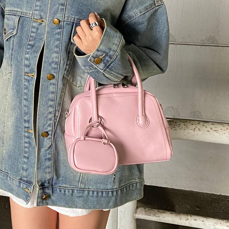 チャーム付きミニボストンバッグ | non-hedge  | 詳細画像8 