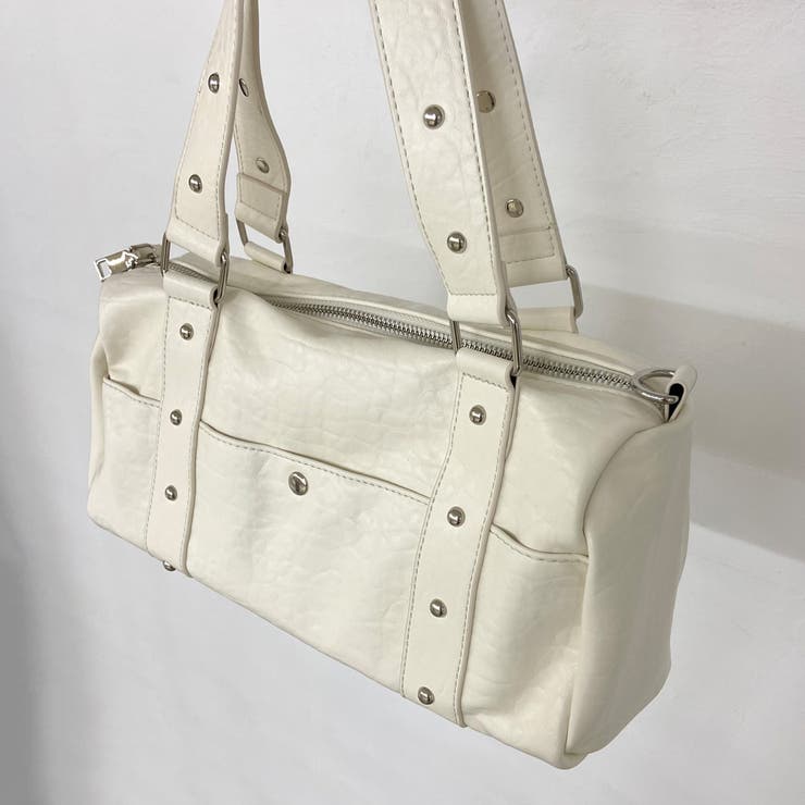 スタッズ型押し2WAYボストンバッグ | non-hedge  | 詳細画像30 