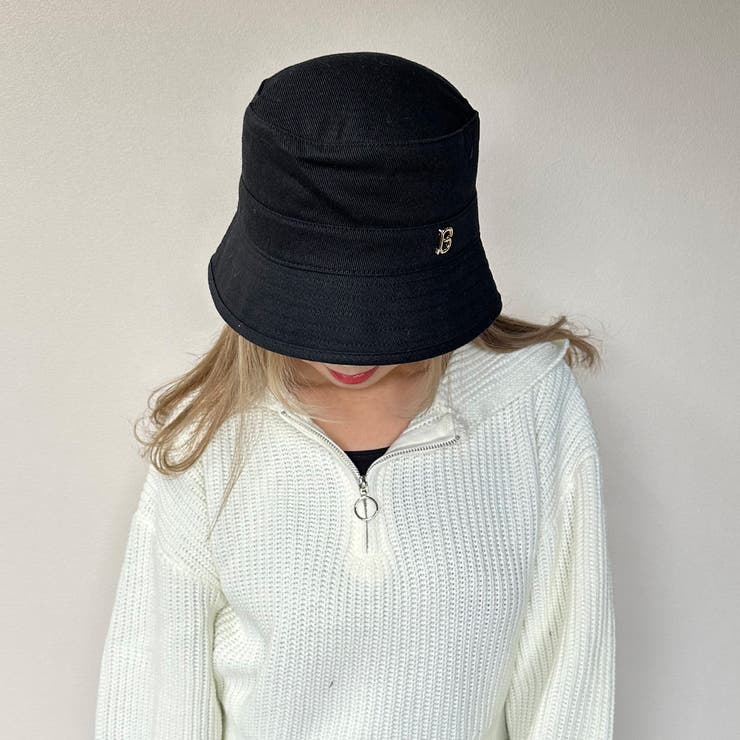 【夏の視線を独り占め♪】エルメス Harper Bloomバケットハット 金具モチーフバケットハット[品番：NHGW0003272]｜non-hedge