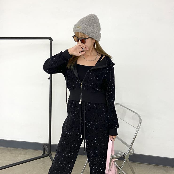 プレートシャギーニット帽 | non-hedge  | 詳細画像21 