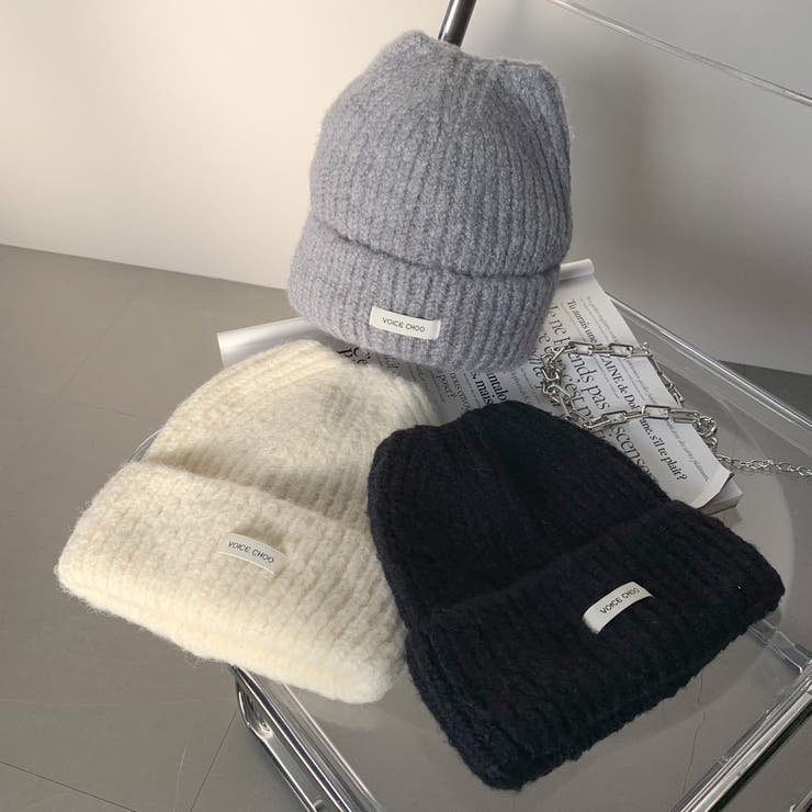 チョイネコミミニット帽[品番：NHGW0004174]｜non-hedge （ノンヘッジ